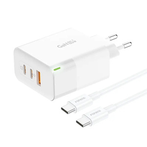  Nabíječek Foneng GAN65 USB-A, 2x USB-C GAN65, 2.4A, 65W (bílý)