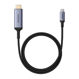 Adaptér Baseus USB-C na HDMI s vysokým rozlišením 1,5 m (černý)