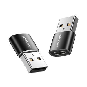 Adaptér USB samec-samice typu C (2 kusy) Joyroom S-H152 (černý)