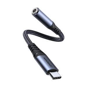 Audio adaptér Joyroom SY-C01 Type-C na 3,5 mm (černý)