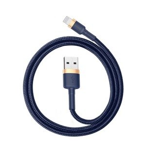 Baseus Cafule Lightning kabel 1,5A 2m - zlato-tmavě modrý