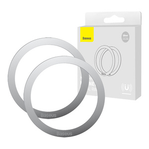 Baseus Halo Magnetický kroužek pro telefony, , MagSafe (stříbrný)