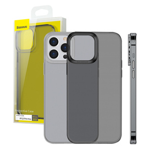 Baseus Simple Transparent Case pro iPhone 13 Pro Max (šedý)