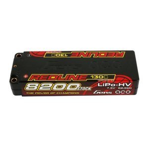 Baterie Gens Ace Redline 8200mAh 7,6V 130C 2S1P HardCase HV