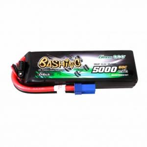 Baterie GensAce G-Tech LiPo 5000mAh 11,1V 60C 3S1P , EC2 Plug