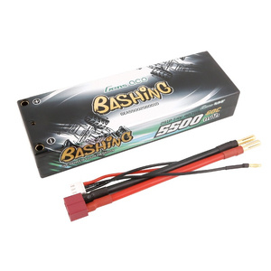 Baterie Lipo Gens ace 5500mAh 2S 7,4V 60C HardCase RC 10# auto s T-zástrčkou