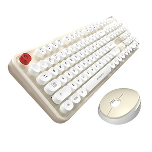 Bezdrátová sada klávesnice a myši MOFII Sweet 2.4G (bílo-béžová)