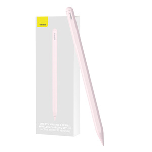 Bezdrátové nabíjení stylusu pro telefon / tablet Baseus Smooth Writing (růžový)