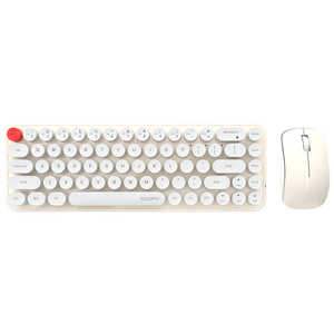 Bezdrátový set klávesnice a myši MOFII Bean 2.4G (bílo-béžová)