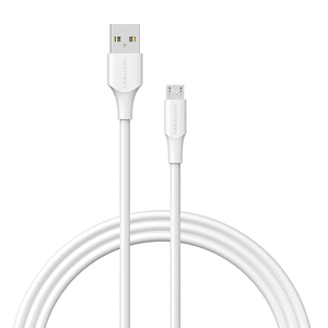 Cable USB 2.0 to Micro USB Vention CTIWH 2A 2m (white)