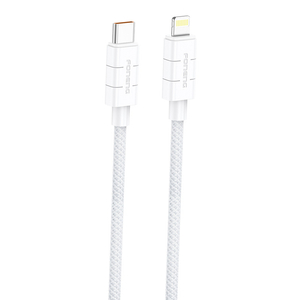 Cable USB-C do Lightning Foneng XS02 PD27W, 1,2m (biały)