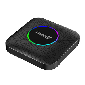 Carlinkit TBOX PLUS LED bezdrátový adaptér,  4G/64G,  Apple Carplay/Android Auto (černý)