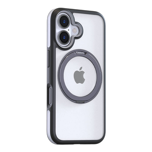 Case Torras Ostand R Fusion dla iPhone 16 Plus (Czarne)