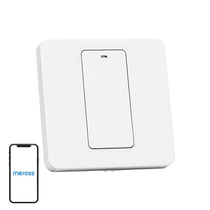 Chytrý nástěnný vypínač WiFi MSS510X EU Meross (HomeKit)