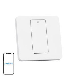 Chytrý nástěnný vypínač WiFi MSS550X EU Meross (HomeKit)