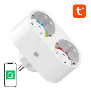 Dual smart plug WiFi Gosund SP211 3500W, Tuya