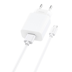 Fast charger Foneng EU28 12W, 1xUSB, QC 3.0 + Cable USB Micro