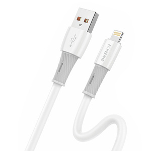 Foneng Kabel USB na Lightning, X86 3A, 1,2 m (bílý)