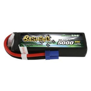 Gens Ace Bashing 5000mAh 11,1V 3S1P 60C EC5 LiPo baterie