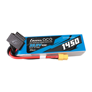 Gens Ace G-Tech 1450mAh 22,2V 45C 6S1P Lipo Battery Pack s konektorem XT60