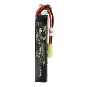 Gens ace 25C 1100mAh 3S1P 11.1V Airsoft Gun Lipo baterie s mini Tamiya konektorem