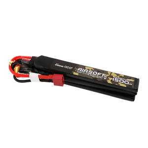 Gens ace 25C 1500mAh 3S1P 11.1V Nunchuck 3X Airsoft Gun Lipo baterie s T konektorem