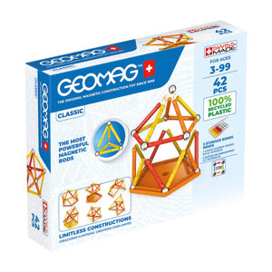 Geomag Classic Recycled magnetické kostky 42 dílků GEO-271