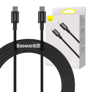 Kabel Baseus Superior Series USB-C na USB-C, 100W, 2m (černý)