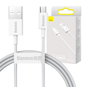 Kabel Baseus Superior Series USB na micro USB, 2A, 1m (bílý)