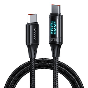 Kabel Mcdodo CA-1100 USB-C na USB-C, 100 W, 1,2 m (černý)