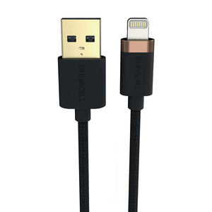 Kabel USB-A do Lightning Duracell 1m (czarny)