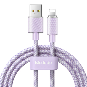 Kabel USB-A na Lightning Mcdodo CA-3642, 1,2 m (fialový)