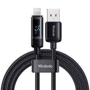 Kabel USB-A na Lightning Mcdodo CA-5000, 1,2 m (černý)