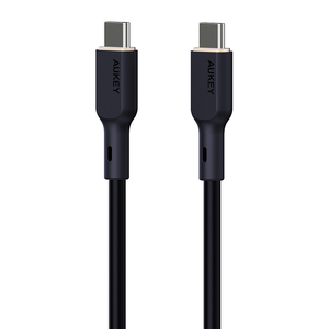 Kabel USB-C na USB-C Aukey CB-SCC142, 140W, 1,8 m (černý)