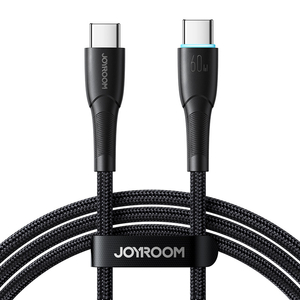 Kabel USB-C na USB-C Joyroom SA32-CC3 Starry, 60 W, 1 m černý