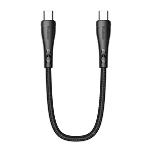 Kabel USB-C na USB-C Mcdodo CA-7640, PD 60W, 0,2 m (černý)