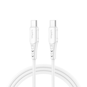 Kabel USB-C na USB-C VFAN P05, 60W, PD, 2 m (bílý)