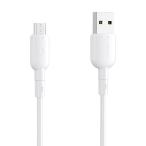 Kabel USB-Micro USB VFAN Colorful X11, 3A, 1m (bílý)