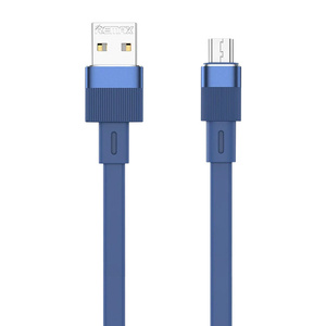 Kabel USB-micro USB Remax Flushing, RC-C001, 1 m, (modrý)