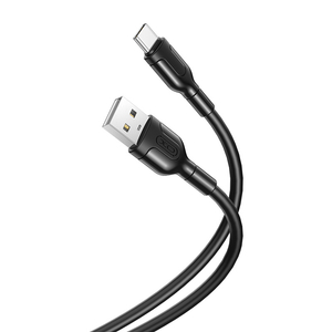 Kabel USB na USB-C XO 2,1 A (černý)