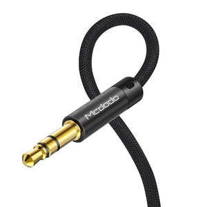 Kabel mini jack 3,5 mm AUX Mcdodo CA-6640 1,2 m (černý)