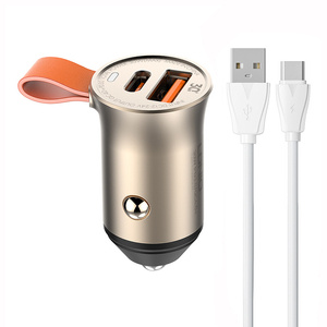 LDNIO C509Q USB, USB-C 30W Nabíječka do auta + kabel USB-C Kabel