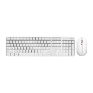 MIIIW Wireless Keyboard and Mouse Set (White)