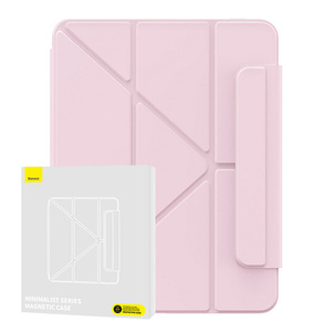 Magnetické pouzdro Baseus Minimalist pro Pad Air4/Air5 10,9″/Pad Pro 11″ (baby pink)