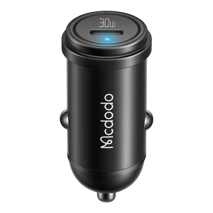 Mcdodo CC-7491 nabíječka do auta, 1x USB-C, 30 W (černá)