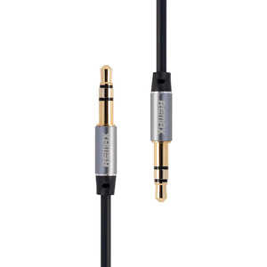 Mini jack 3,5 mm AUX kabel Remax RL-L100 1 m (černý)