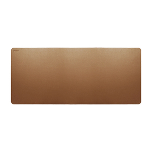 Monochrome leather mouse pad MIIIW (Brown)