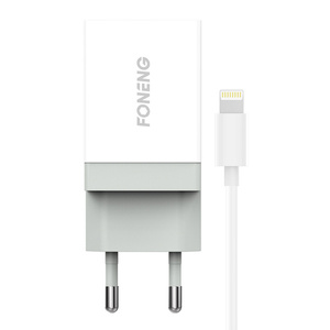 Nabíječka Foneng 1x USB K210 + kabel USB Lightning