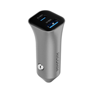 Nabíječka do auta 38W Ricomm RA381 1xUSB-A, 1xUSB-C