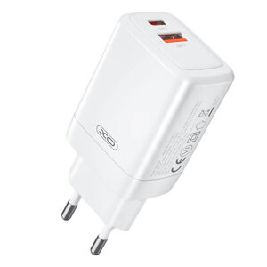 Nástěnná nabíječka XO CE16, 45W, 1x USB-C, 1x USB-A